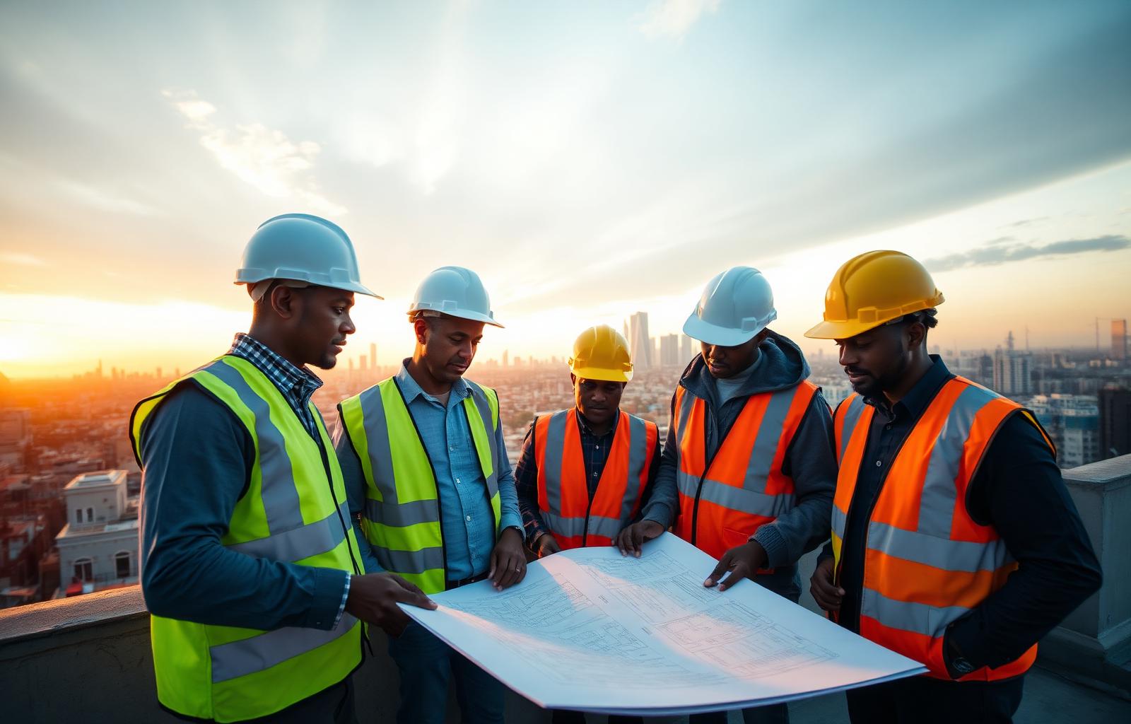Sterling & Vale engineers on site